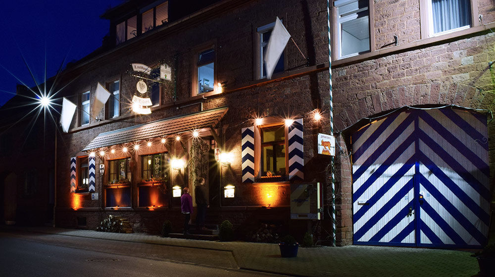 Gasthaus&Hotel Drei Lilien Werbach Exterior foto